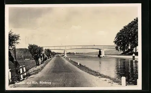 AK Alphen a. d. Rijn, Rijnbrug