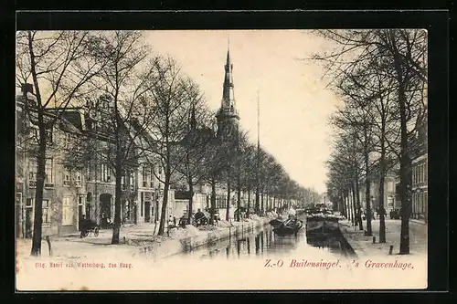 AK `s Gravenhage, Z.-O Buitensingel