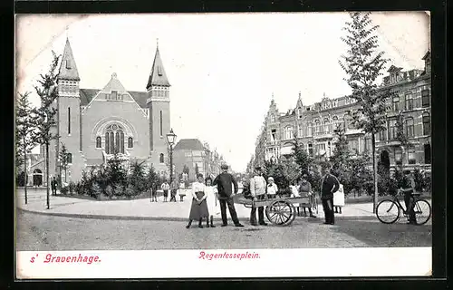 AK `s Gravenhage, Regentesseplein