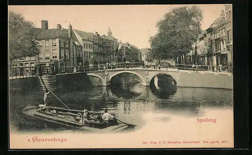 AK `s Gravenhage, Spuibrug