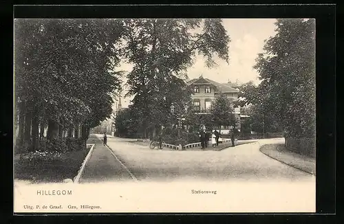 AK Hillegom, Stationsweg