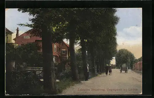 AK Oegstgeest bij Leiden, Leidsche Straatweg