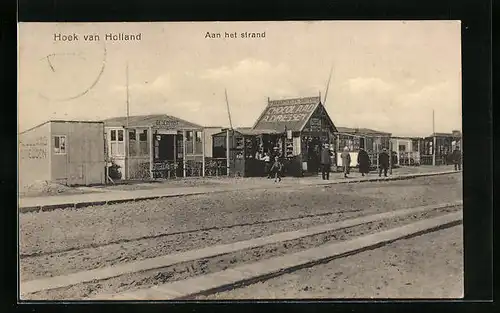 AK Hoek van Holland, Aan het strand