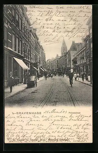 AK `s-Gravenhage, Prinsestraat