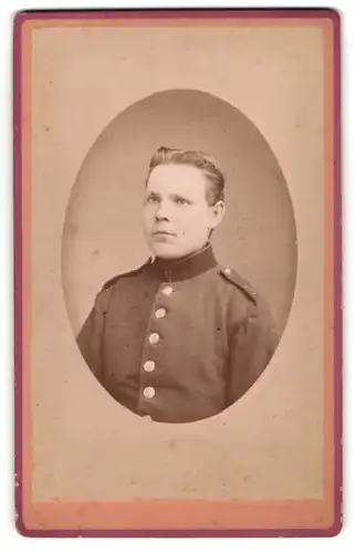 Fotografie Mathias Gerschel, Strasbourg, Meisengasse 3, Soldat in Uniform Rgt. 14