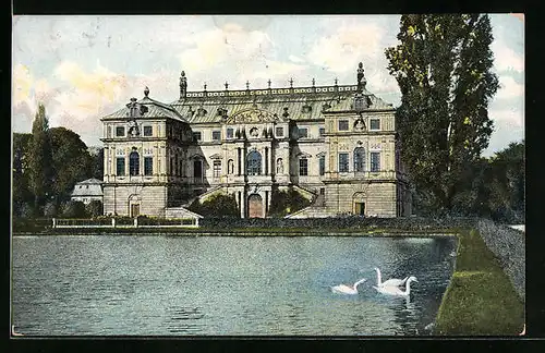 AK Dresden, Palais im Grossen Garten