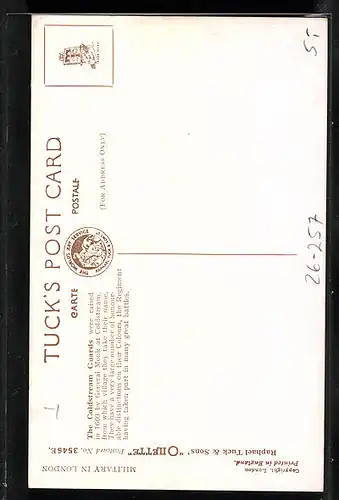 Künstler-AK Harry Payne: London, Military, The Coldstream guards, Britische Soldaten in Uniform