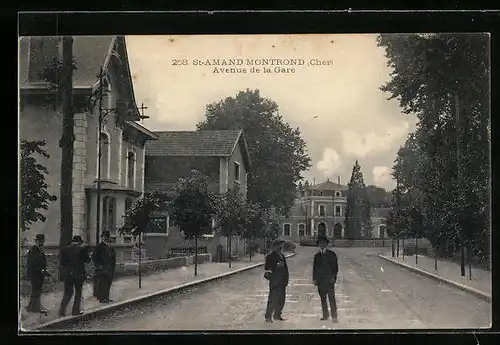 AK St-Amand Montrond, Avenue de la Gare