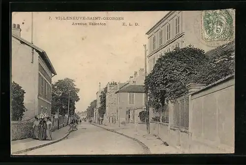 AK Villeneuve-Saint-Georges, Avenue Valenton