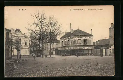 AK Adamville, La Place du Theatre