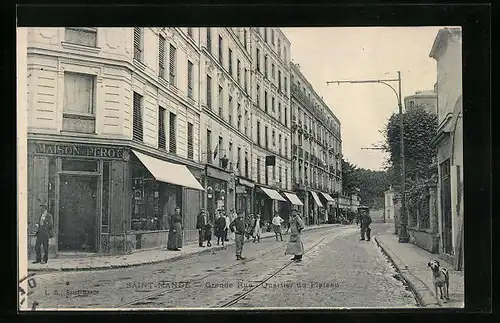 AK Saint-Mandé, Grande Rue, Quartier du Plateau