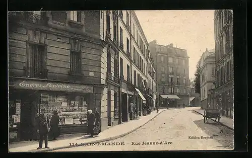 AK Saint-Mandé, Rue Jeanne-d`Arc