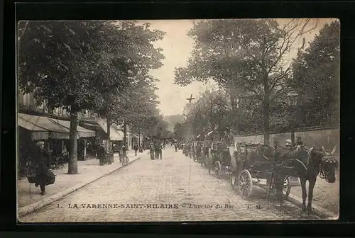 AK La Varenne-Saint-Hilaire, l'Avenue du Bac