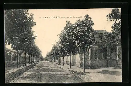 AK La Varenne, Avenue de Bonneuil