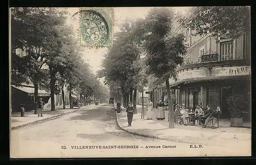 AK Villeneuve-Saint-Georges, Avenue Carnot