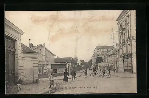 AK Villeneuve-Saint-Georges, Rue de Paris