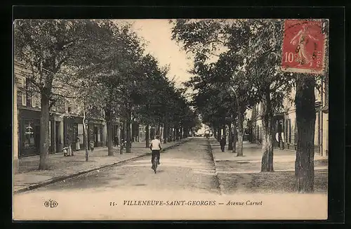 AK Villeneuve-Saint-Georges, Avenue Carnot