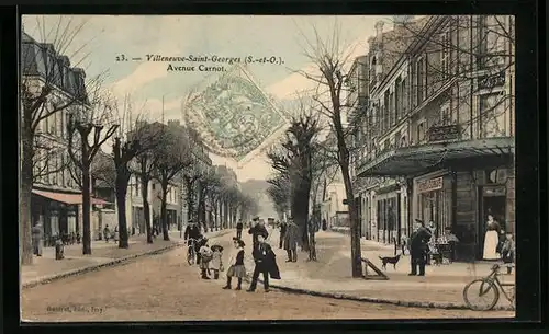 AK Villeneuve-Saint-Georges, Avenue Carnot