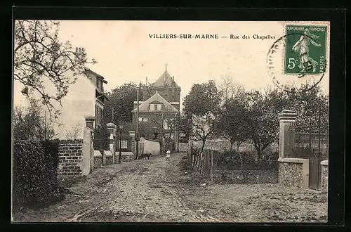 AK Villiers-sur-Marne, Rue des Chapelles