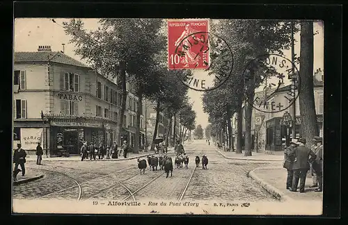 AK Alfortville, Rue du Pont d'Ivry