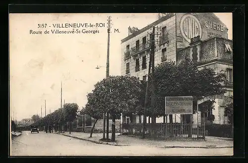AK Villeneuve-le-Roi, Route de Villeneuve-St-Georges