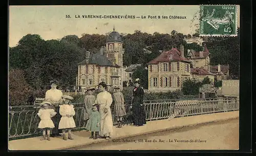 AK La Varenne-Chennevières, le Pont & les Chateaux