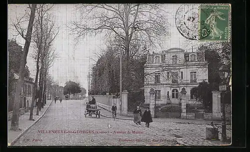 AK Villeneuve-Saint-Georges, Avenue de Melun