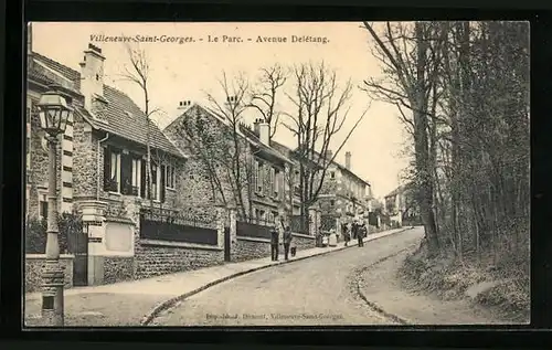 AK Villeneuve-Saint-Georges, Le Parc, Avenue Delétang
