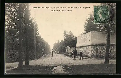 AK Plessis-Trevise, Place de l`Eglise, Avenue Gonzale