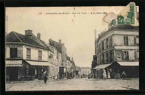 AK Joinville-le-Pont, Rue du Pont
