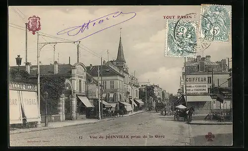 AK Joinville-le-Pont, Prise de la Gare