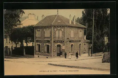 AK Joinville-le-Pont, Postes et Télégraphes