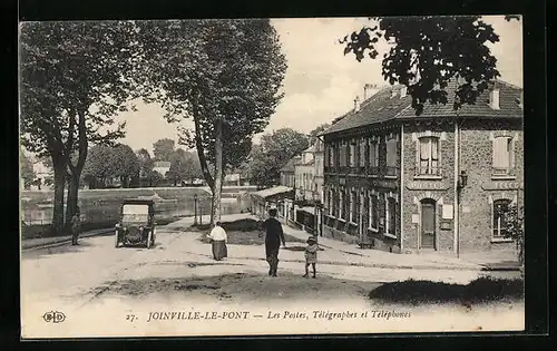 AK Joinville-le-Pont, Les Postes, Télégraphes et Téléphones