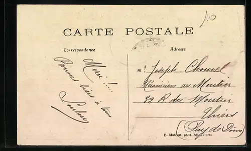 AK Joinville-le-Pont, La Rue du Pont