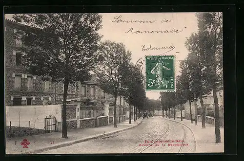 AK Fontenay-sous-Bois, Avenue de la République