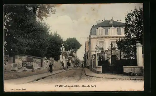 AK Fontenay-sous-Bois, Rue du Parc