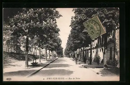 AK Ivry-sur-Seine, Rou de Seine