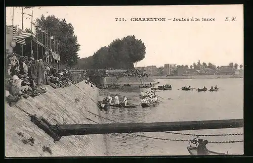 AK Charenton, Joutes à la lance