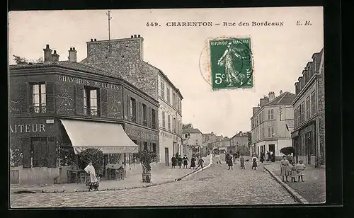 AK Charenton, Rue des Bordeaux