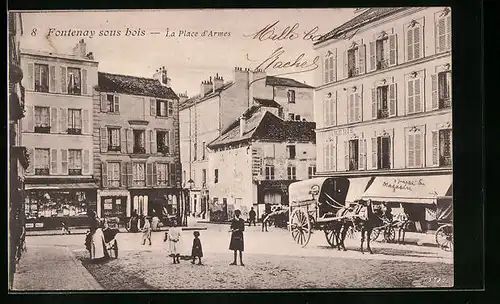 AK Fontenay-sous-Bois, La Place d`Armes