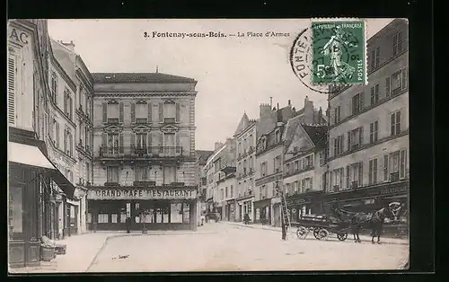 AK Fontenay-sous-Bois, La Place d`Armes