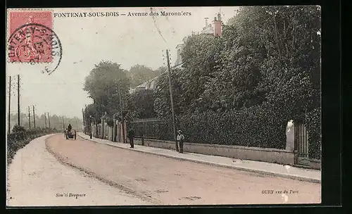 AK Fontenay-sous-Bois, Avenue des Maronniers