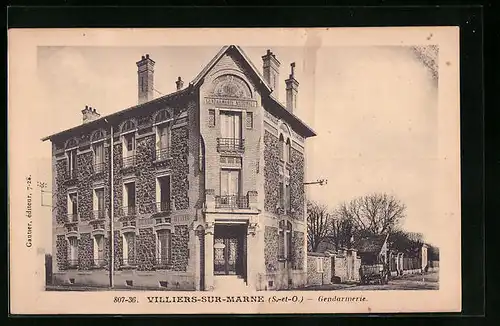 AK Villiers-sur-Marne, Gendarmerie