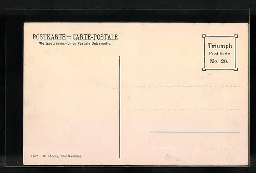 AK Bad Nauheim, Parkstrasse und Allée mit Geschäften