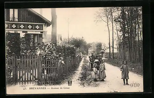 AK Brévannes, Avenue de Cénac