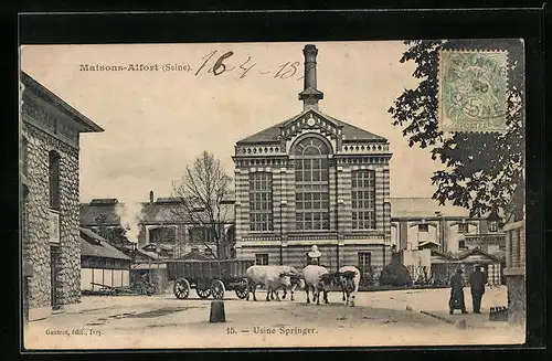 AK Maisons-Alfort, Usine Springer