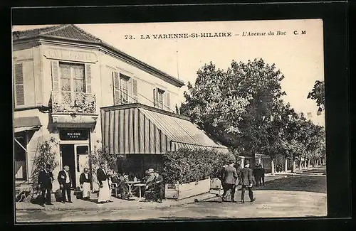 AK La Varenne-St-Hilaire, L`Avenue du Bac