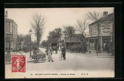 AK Boissy-Saint-Léger, Route de Paris