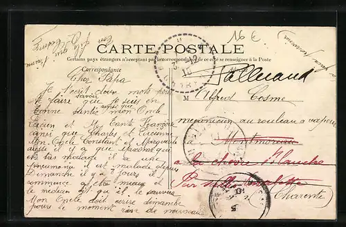 AK Ivry, Rue Voltaire, Strassenpartie