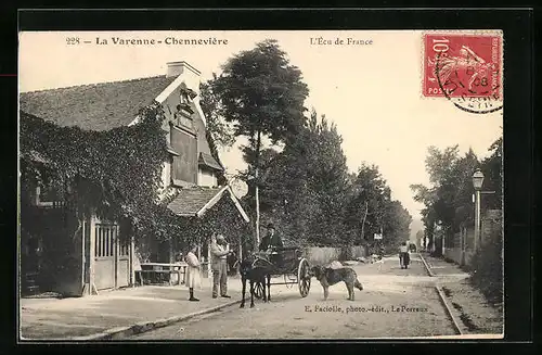 AK La Varenne-Chennevière, L`Écu de France